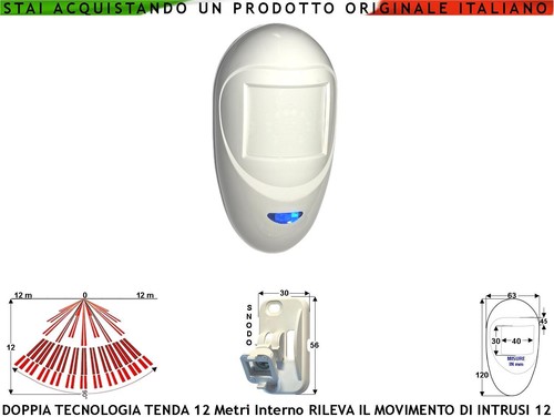 Sensore doppia tecnologia - doppia,