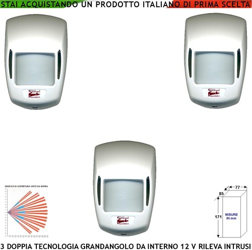 Rivelatori movimento doppia - 3,