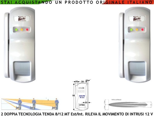 Doppia tecnologia filo allarme - filo,