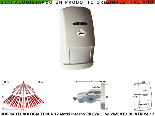 Sensore movimento doppia - sensore,