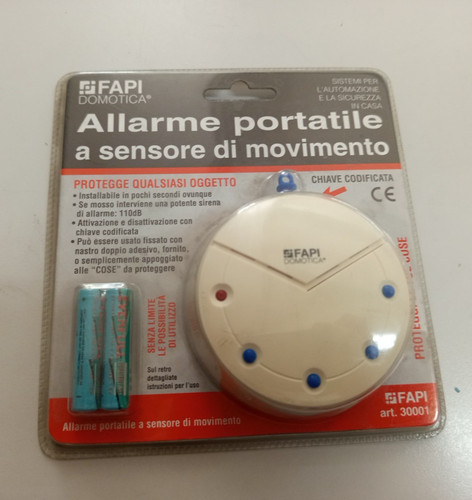 Allarme portatile sensore di - portatile,