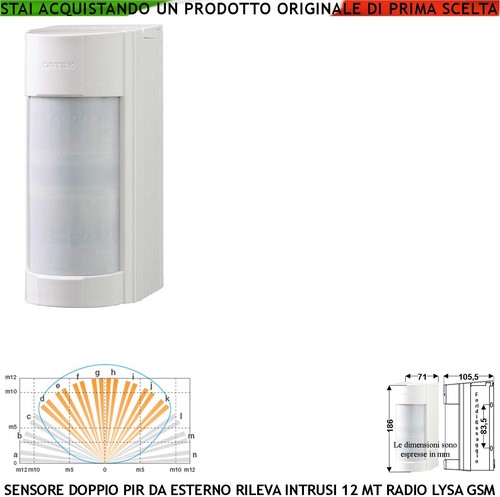 Doppio sensore movimento pir - movimento,