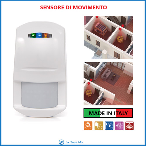 Sensore allarme volumetrico - allarme,