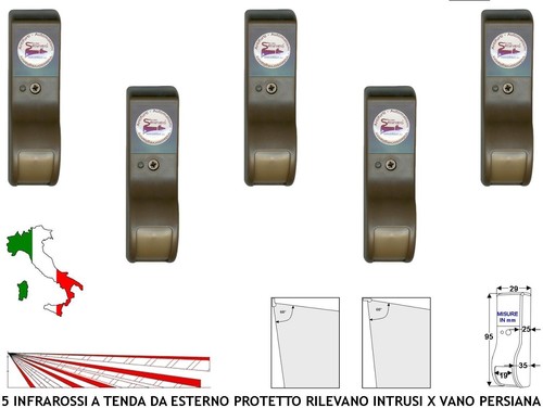 Allarme finestra rilevatori - allarme, 5