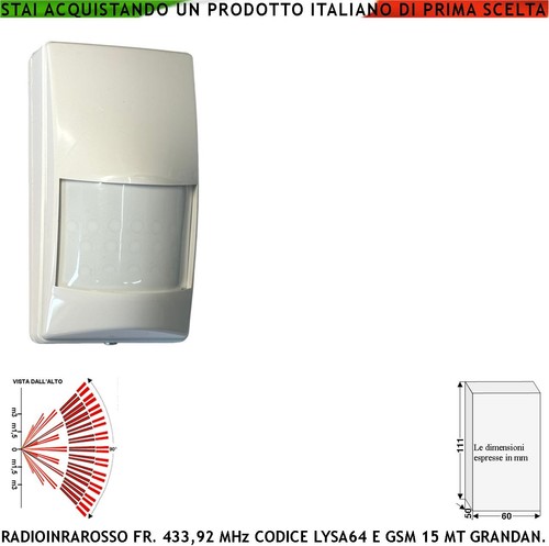 Infrarosso radio antifurto - infrarosso,